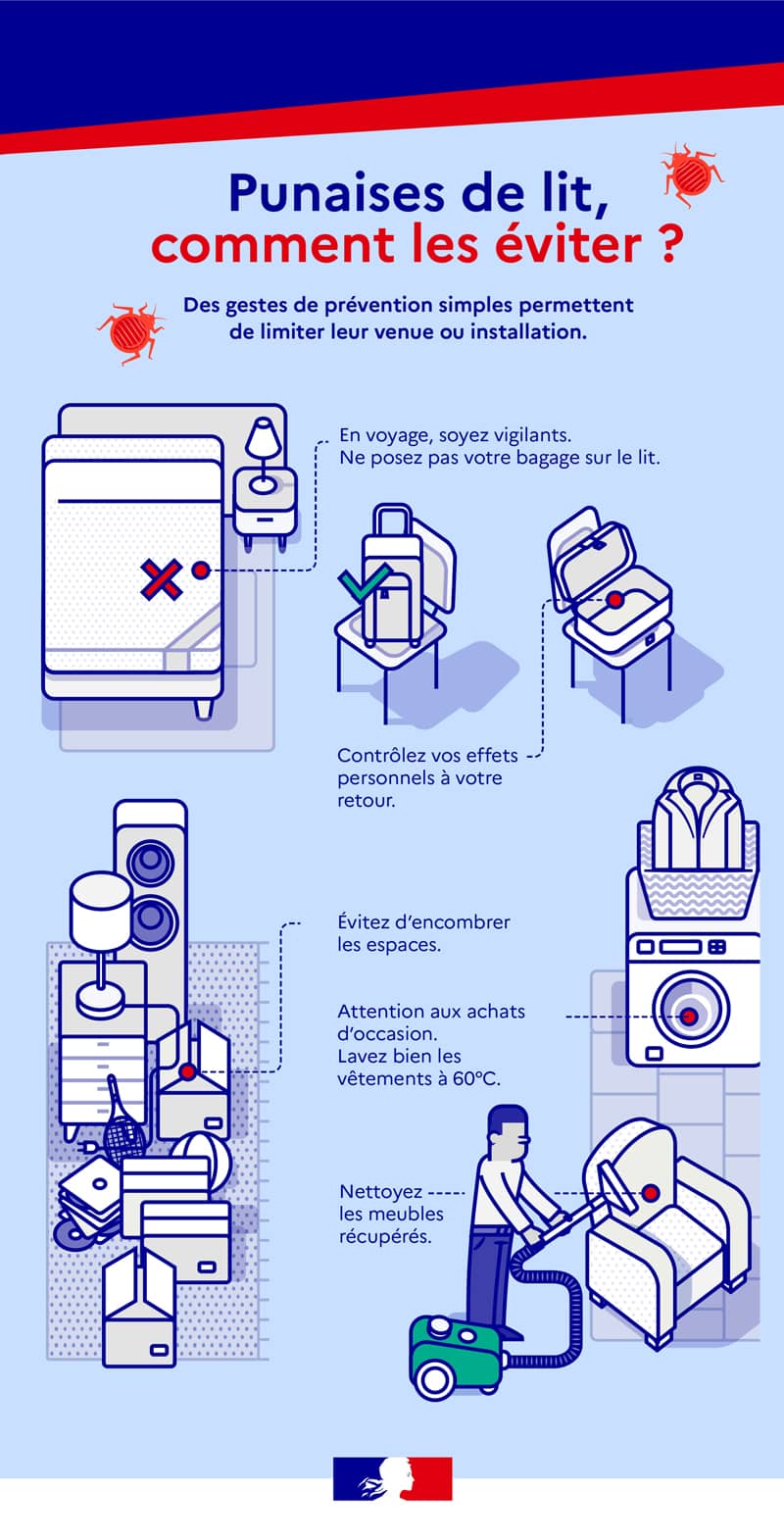 Punaises de lit : comment les éviter ?